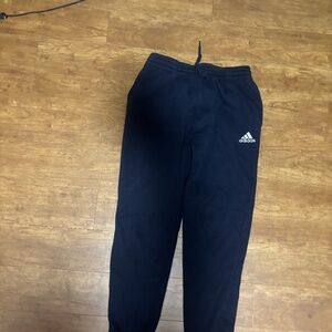 Adidas blue sweatpants - large